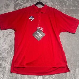 Blauer B Cool Performance Polo Shirt Men’s XL Regular Red LOGO NWT